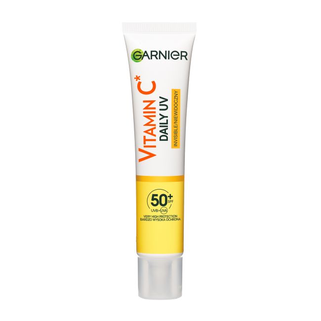 GARNIER VITAMIN C DAILY UV SPG50+ dieninis veido fluidas, 40 ml