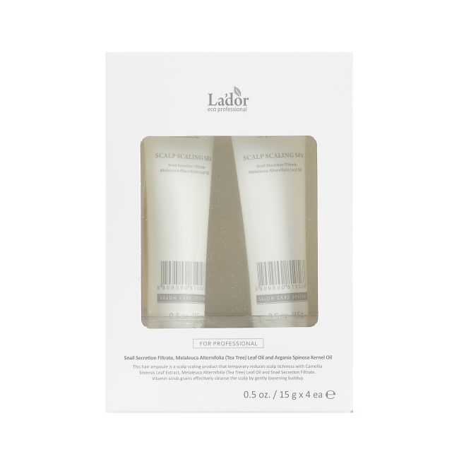 LA'DOR SCALP SCALING galvos odos ampulės (4 x 15 g)
