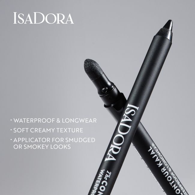 ISADORA WATERPROOF & LONGWEAR akių pieštukas, 1,2 g