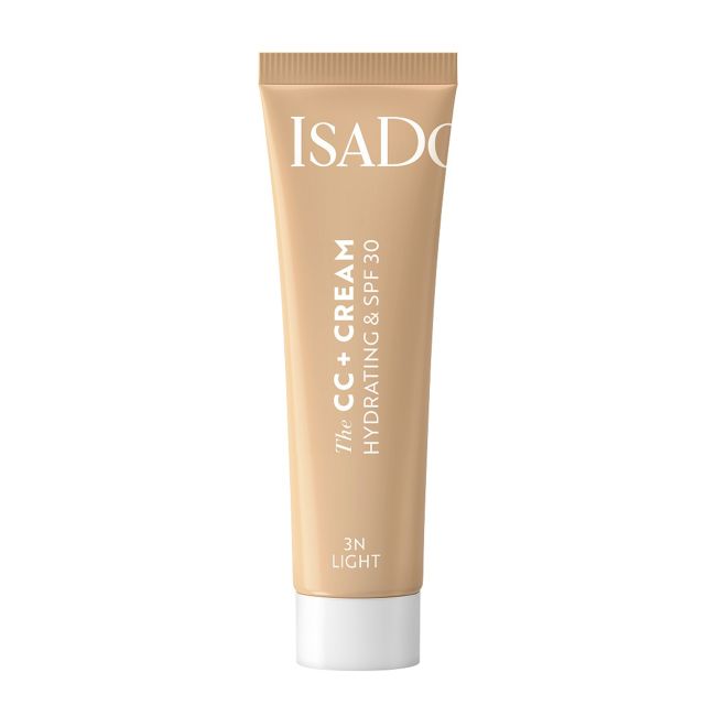 ISADORA THE CC + HYDRATING & SPF30 makiažo pagrindas, 30 ml