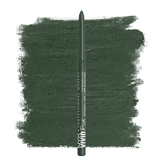 NYX PROFESSIONAL MAKEUP VIVID RICH mechaninis akių kontūro pieštukas, 0,28 g