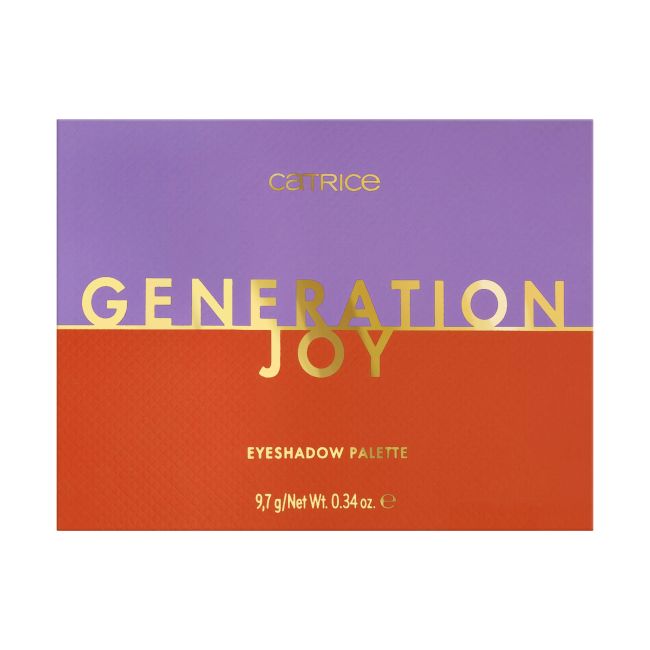 CATRICE GENERATION JOY akių vokų šešėlių paletė 9,7 g