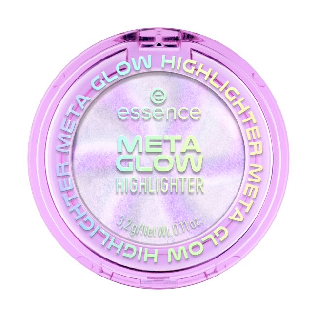 ESSENCE META GLOW HIGHLIGHTER švytėjimo suteikianti kompaktinė pudra, 3,2 g