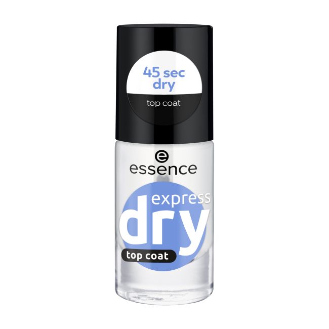 ESSENCE EXPRESS DRY viršutinis nagų lako sluoksnis, 8 ml