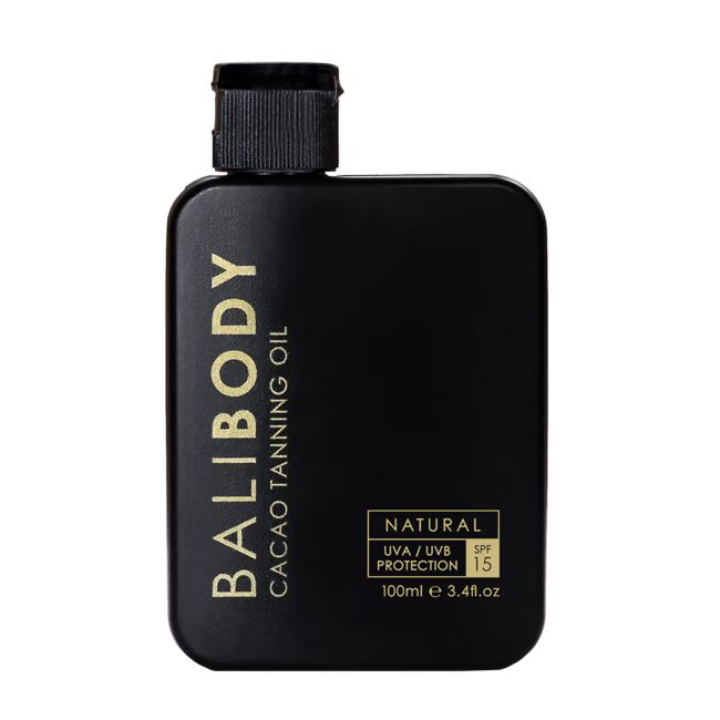 BALI BODY CACAO TANNING SPF6 įdegio kūno aliejus, 100 ml