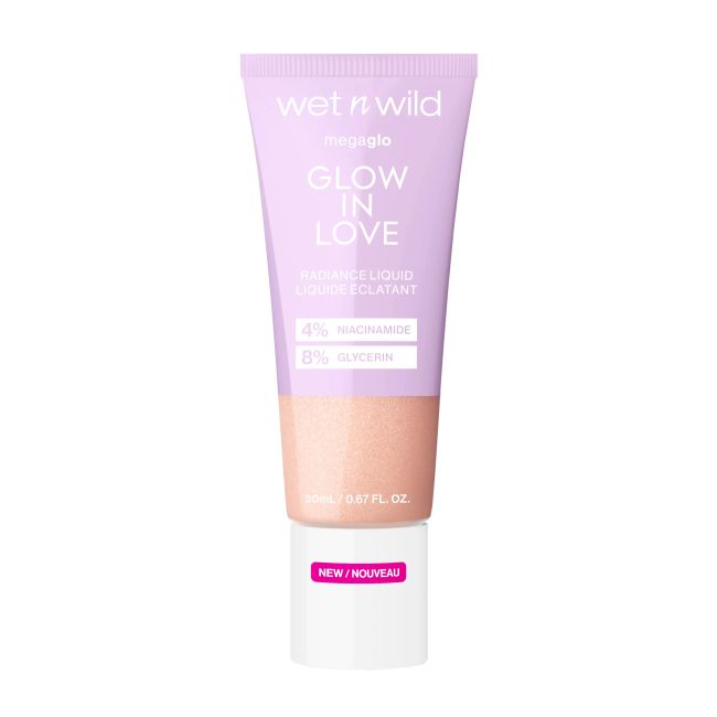 WET N WILD GLOW IN LOVE švytėjimo suteikiantis skystis, 20 ml