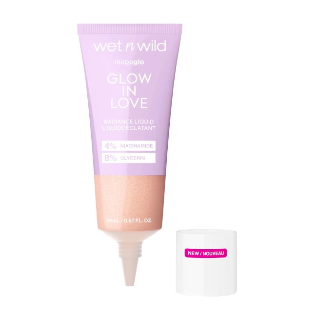 WET N WILD GLOW IN LOVE švytėjimo suteikiantis skystis, 20 ml