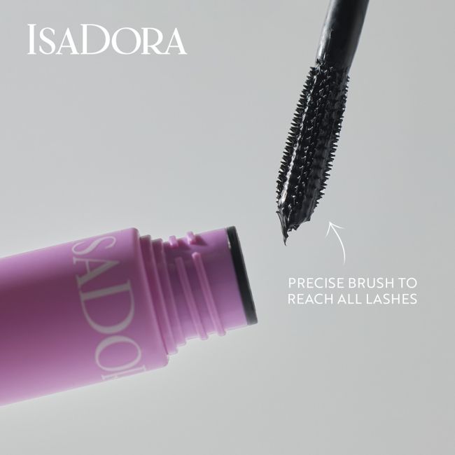 ISADORA THE HIGH IMPACK LENGTH & LIFT blakstienų tušas, 9 ml