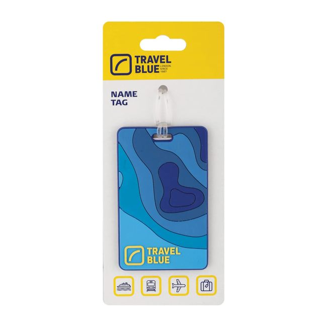 TRAVEL BLUE bagažo ženklinimo etiketė