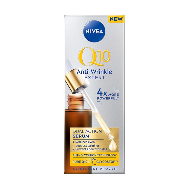 NIVEA Q10 ANTI-WRINKLE EXPERT veido serumas, 30 ml