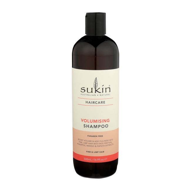 SUKIN HAIRCARE VOLUMISING plaukų šampūnas, 500 ml