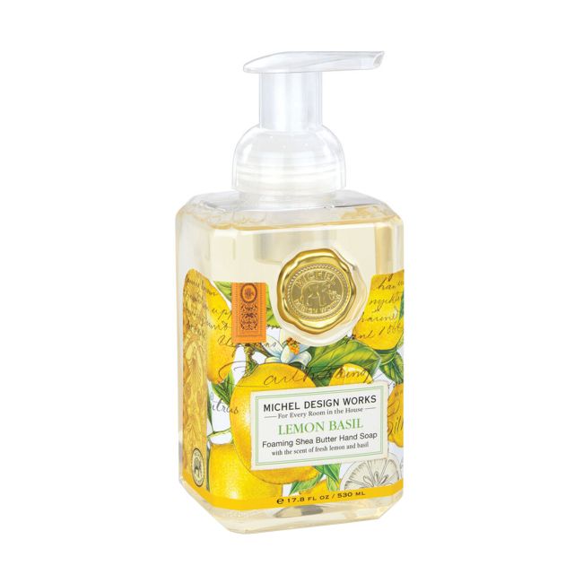 MICHEL DESIGN WORKS LEMON BASIL rankų muilas, 530 ml