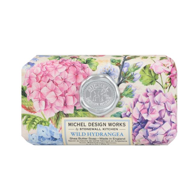 MICHEL DESIGN WORKS WILD HYDRANGEA tualetinis muilas, 246 g