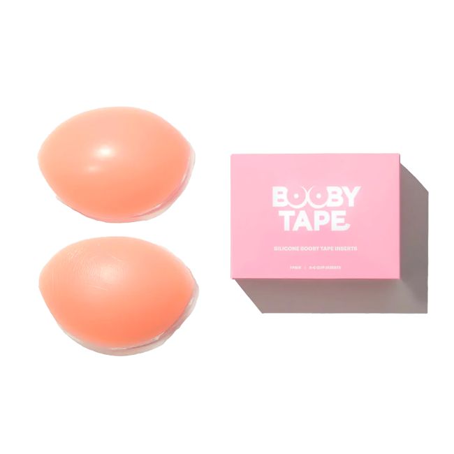 BOOBY TAPE silikono krūtinės juostos įdėklai