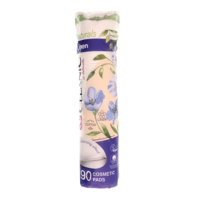 CLEANIC NATURALS LINEN vatos lapeliai (90 vnt.)