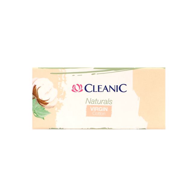 CLEANIC NATURALS VIRGIN COTTON vatos pagaliukai (200 vnt.)
