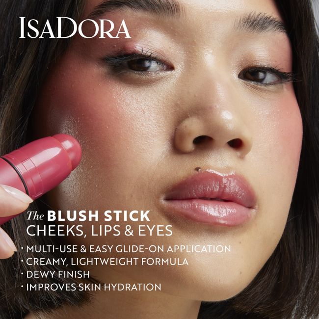 ISADORA THE BLUSH STICK skaistalų pieštukas, 5,5 g