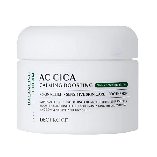 DEOPROCE AC CICA CALMING veido kremas, 50 g