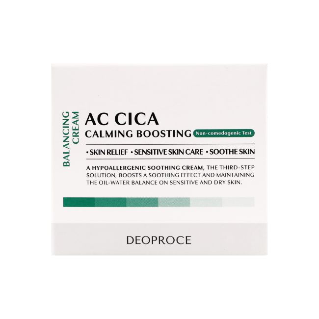 DEOPROCE AC CICA CALMING veido kremas, 50 g