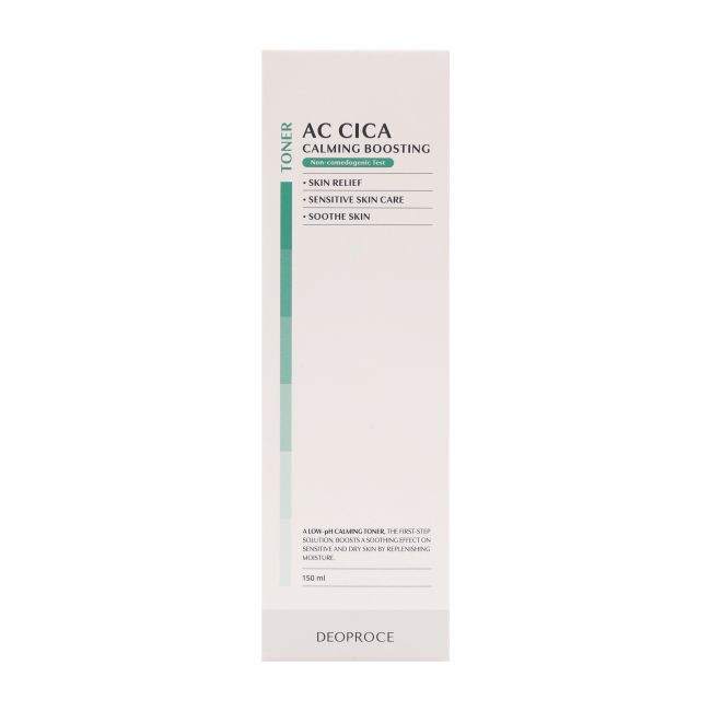 DEOPROCE AC CICA CALMING veido tonikas, 150 ml