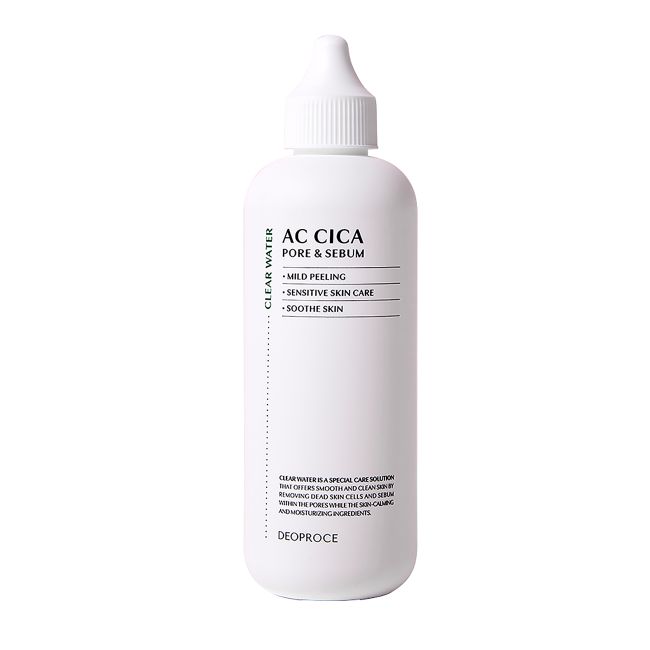 DEOPROCE AC CICA valomasis veido vanduo, 150 ml