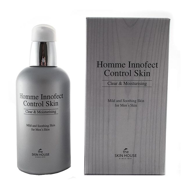 THE SKIN HOUSE HOMME INNOFECT CONTROL SKIN vyrų veido tonikas, 130 ml