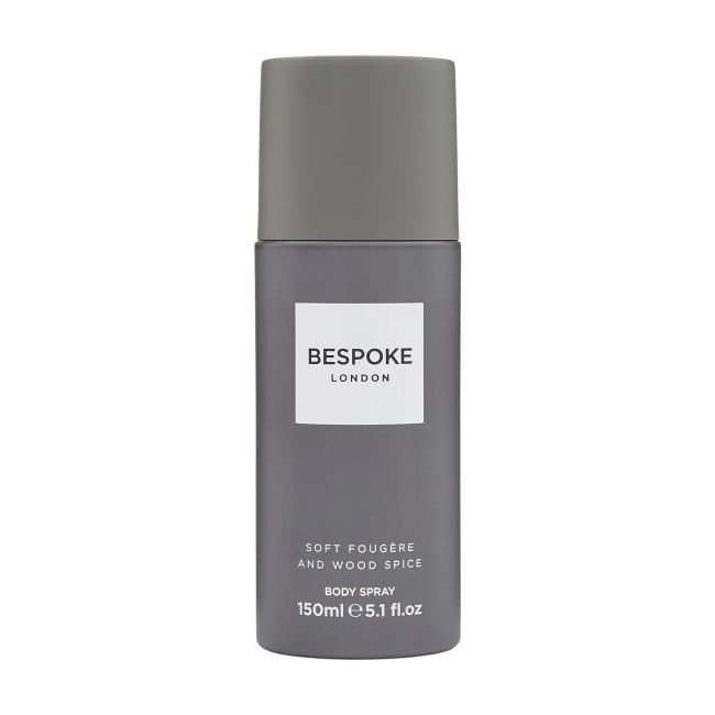 BESPOKE LONDON SOFT FOUGERE AND WOOD SPICE purškiamasis dezodorantas, 150 ml