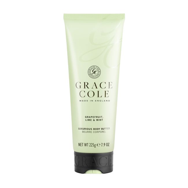 GRACE COLE GRAPEFRUIT, LIME & MINT ENRICHING kūno sviestas, 225 g