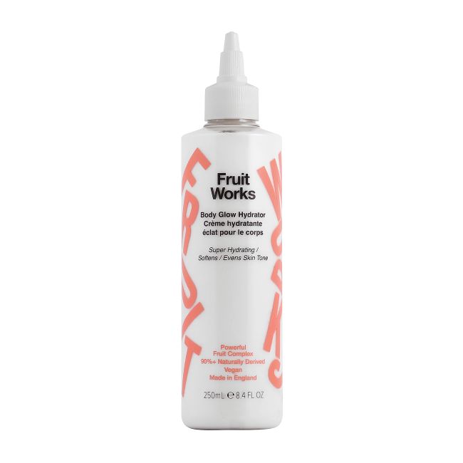FRUIT WORKS BODY GLOW HYDRATOR kūno losjonas, 250 ml