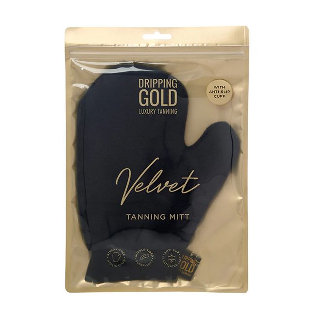 DRIPPING GOLD VELVET savaiminio įdegio priemonių pirštinė