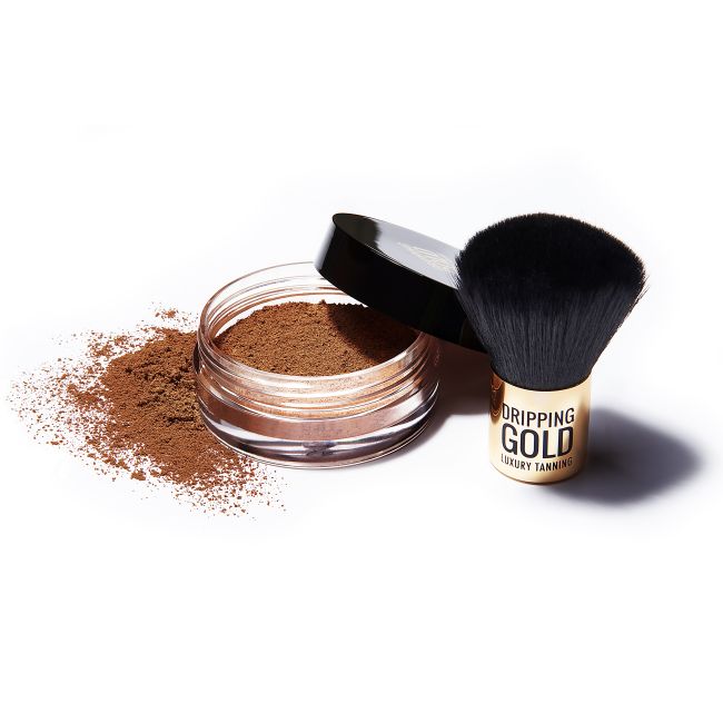 DRIPPING GOLD GOT TO GLOW LOOSE MINERAL BRONZER savaiminio įdegio pudra, 8 g