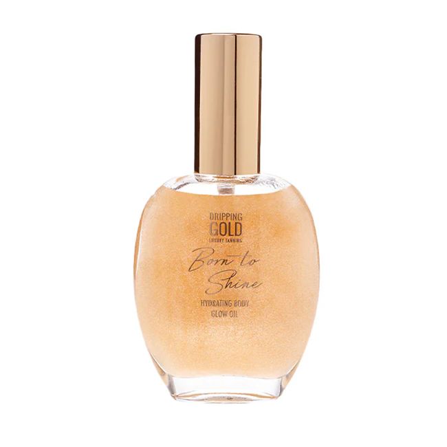 DRIPPING GOLD BORN TO SHINE HYDRATING GLOW kūno aliejus, 55 ml