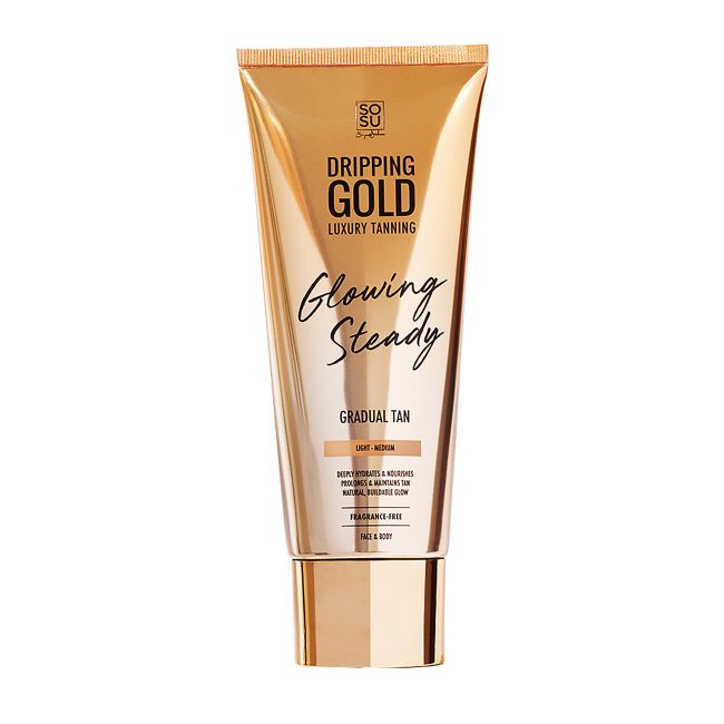 DRIPPING GOLD LUXURY TANNING GLOWING STEADY savaiminio įdegio kremas, 200 ml