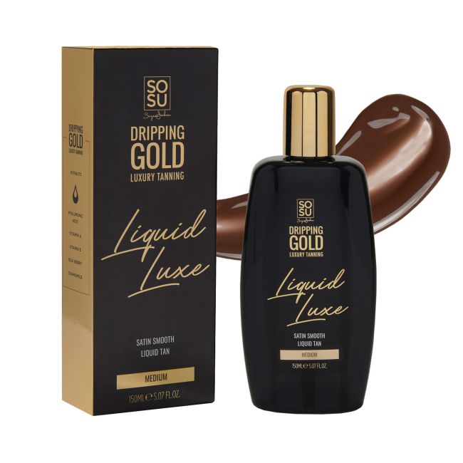 DRIPPING GOLD LIQUID LUXE MEDIUM savaiminio įdegio skystis, 150 ml