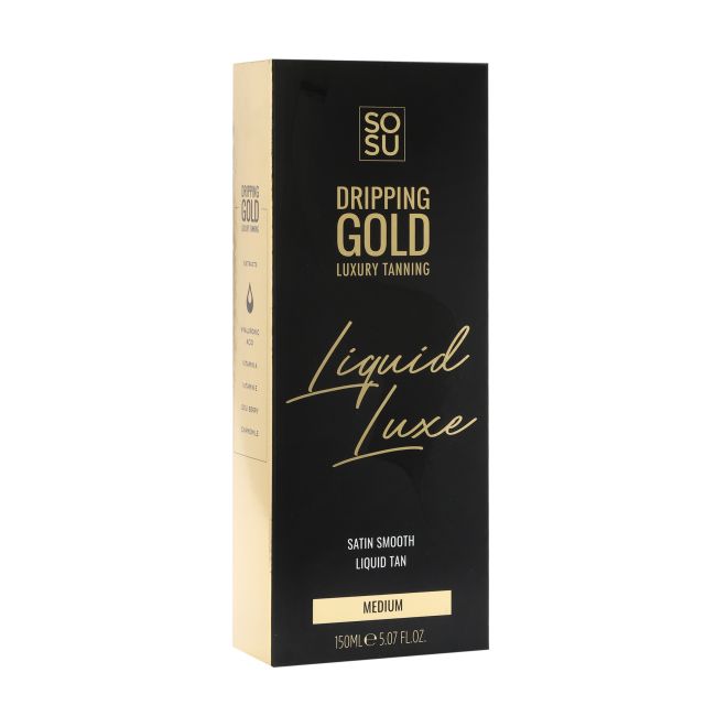 DRIPPING GOLD LIQUID LUXE MEDIUM savaiminio įdegio skystis, 150 ml