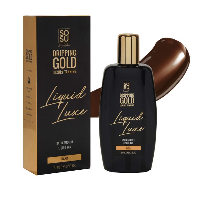 DRIPPING GOLD LIQUID LUXE DARK savaiminio įdegio skystis, 150 ml
