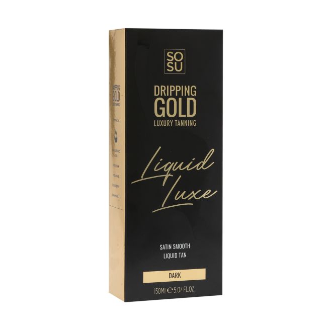 DRIPPING GOLD LIQUID LUXE DARK savaiminio įdegio skystis, 150 ml