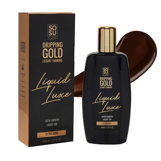 DRIPPING GOLD LIQUID LUXE ULTRA DARK savaiminio įdegio skystis, 150 ml