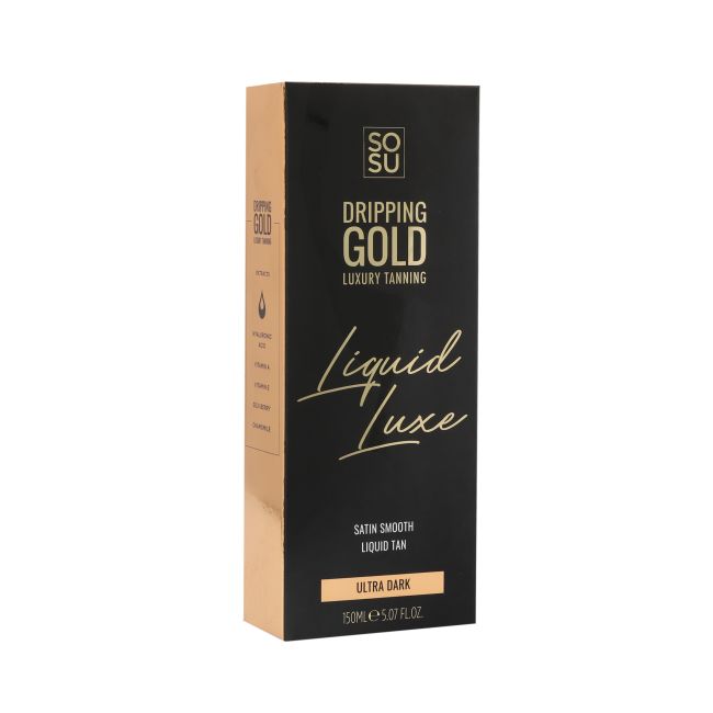 DRIPPING GOLD LIQUID LUXE ULTRA DARK savaiminio įdegio skystis, 150 ml