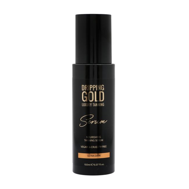 DRIPPING GOLD LUXURY TANNING NOURISHING ULTRA DARK savaiminio įdegio serumas, 150 ml