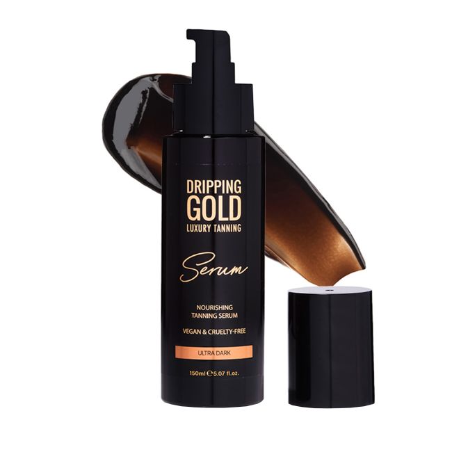 DRIPPING GOLD LUXURY TANNING NOURISHING ULTRA DARK savaiminio įdegio serumas, 150 ml