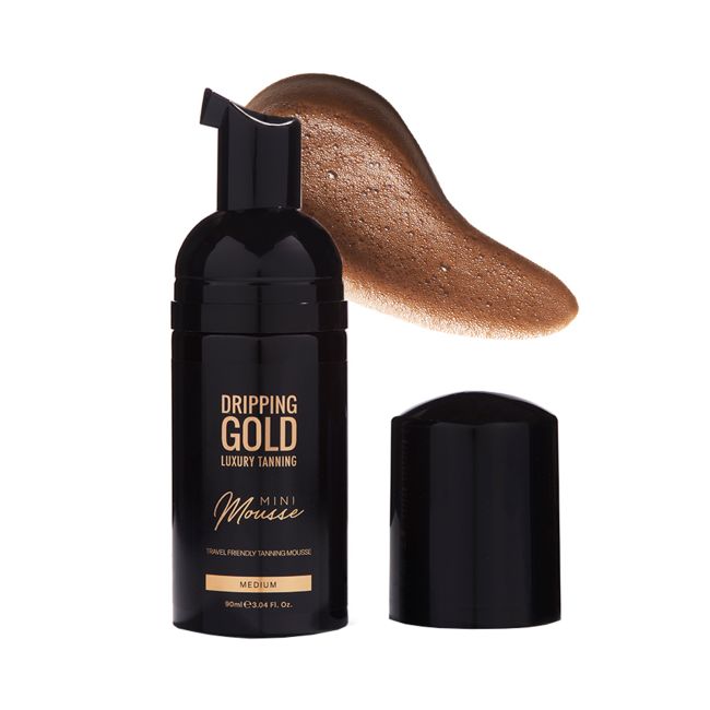 DRIPPING GOLD MINI MEDIUM savaiminio įdegio putos, 90 ml