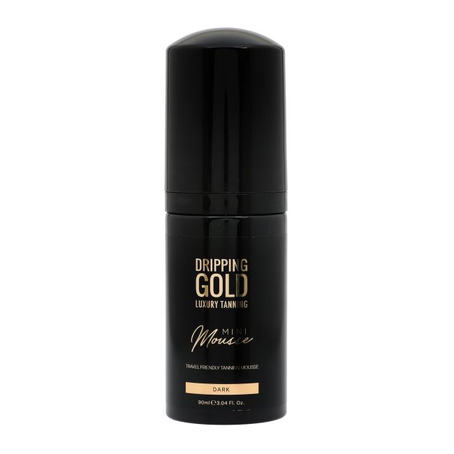 DRIPPING GOLD MINI DARK savaiminio įdegio putos, 90 ml