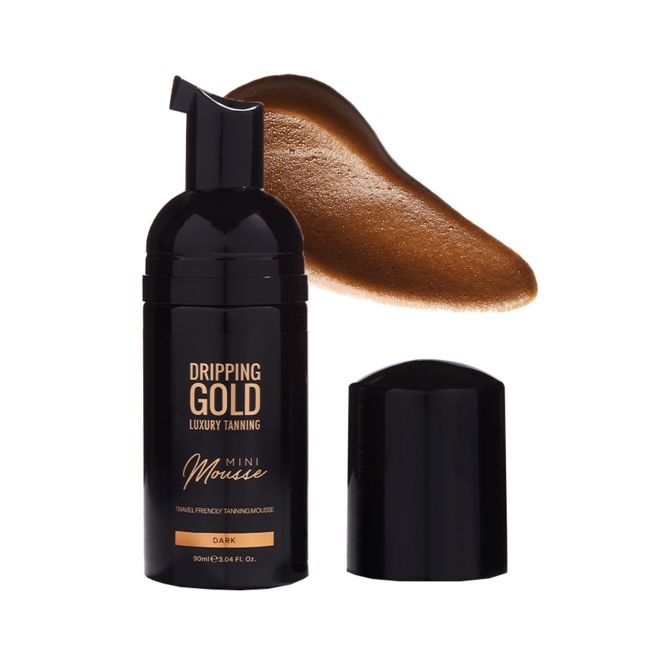 DRIPPING GOLD MINI DARK savaiminio įdegio putos, 90 ml
