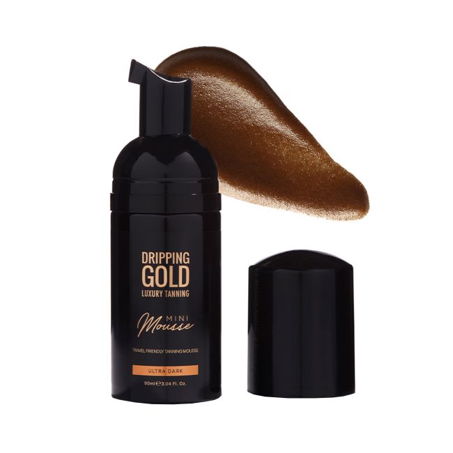 DRIPPING GOLD MINI ULTRA DARK savaiminio įdegio putos, 90 ml