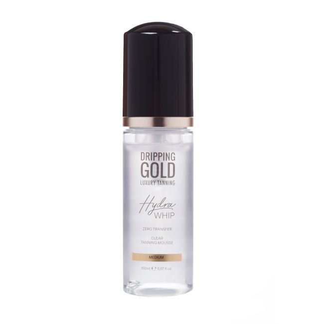 DRIPPING GOLD HYDRA WHIP CLEAR MEDIUM savaiminio įdegio putos, 150 ml