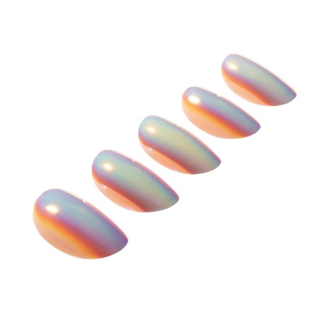 ARDELL NAIL ADDICT CHROME priklijuojami nagai (28 vnt.)