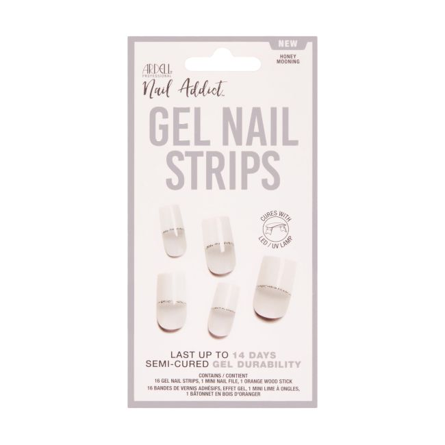 ARDELL NAIL ADDICT gelio nagų juostelės (16 vnt.)