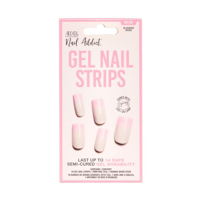 ARDELL NAIL ADDICT gelio nagų juostelės (16 vnt.)