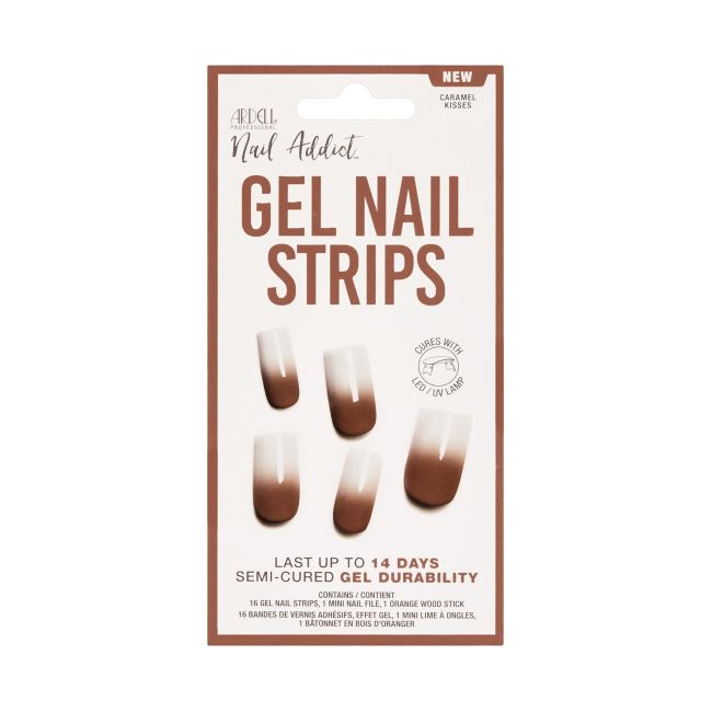 ARDELL NAIL ADDICT gelio nagų juostelės (16 vnt.)